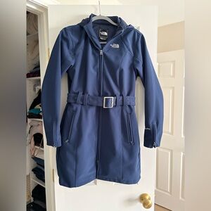 The North Face Women's Navy Jacket / Trenchcoat